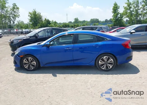 2016 Honda Civic Ex-T from USA, damaged, VIN 19XFC1F30GE005497
